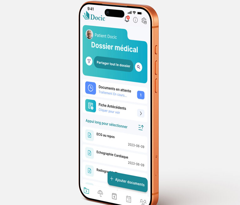 Application Mobile Docic By iTrend