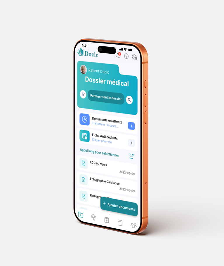 Application Mobile Docic By iTrend