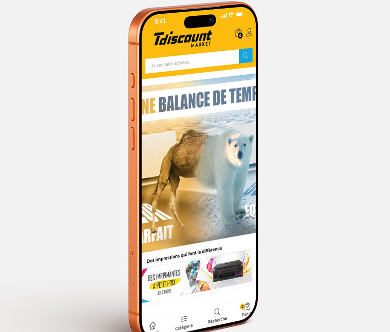 Application Mobile Tdiscount By iTrend