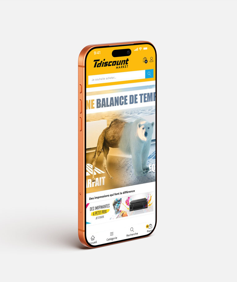 Application Mobile Tdiscount By iTrend