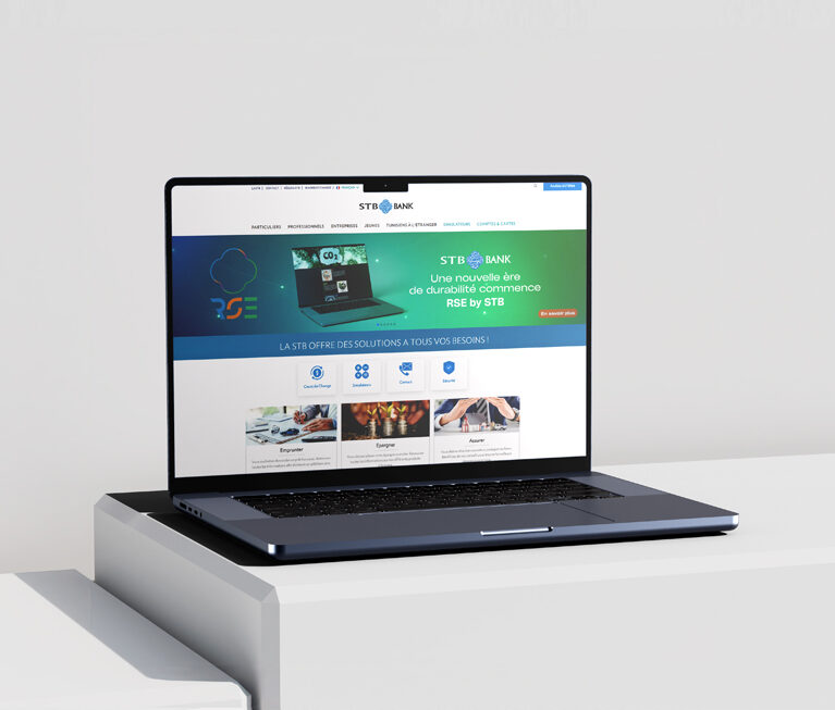 STB Bank By iTrend - Agence Web Tunisie