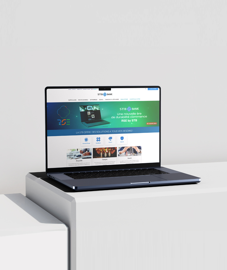 STB Bank By iTrend - Agence Web Tunisie