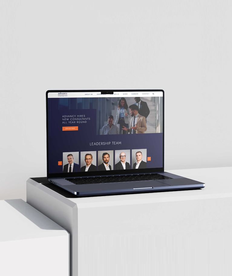 Site Web Advancy By iTrend - Agence Web Tunisie - Nos Références