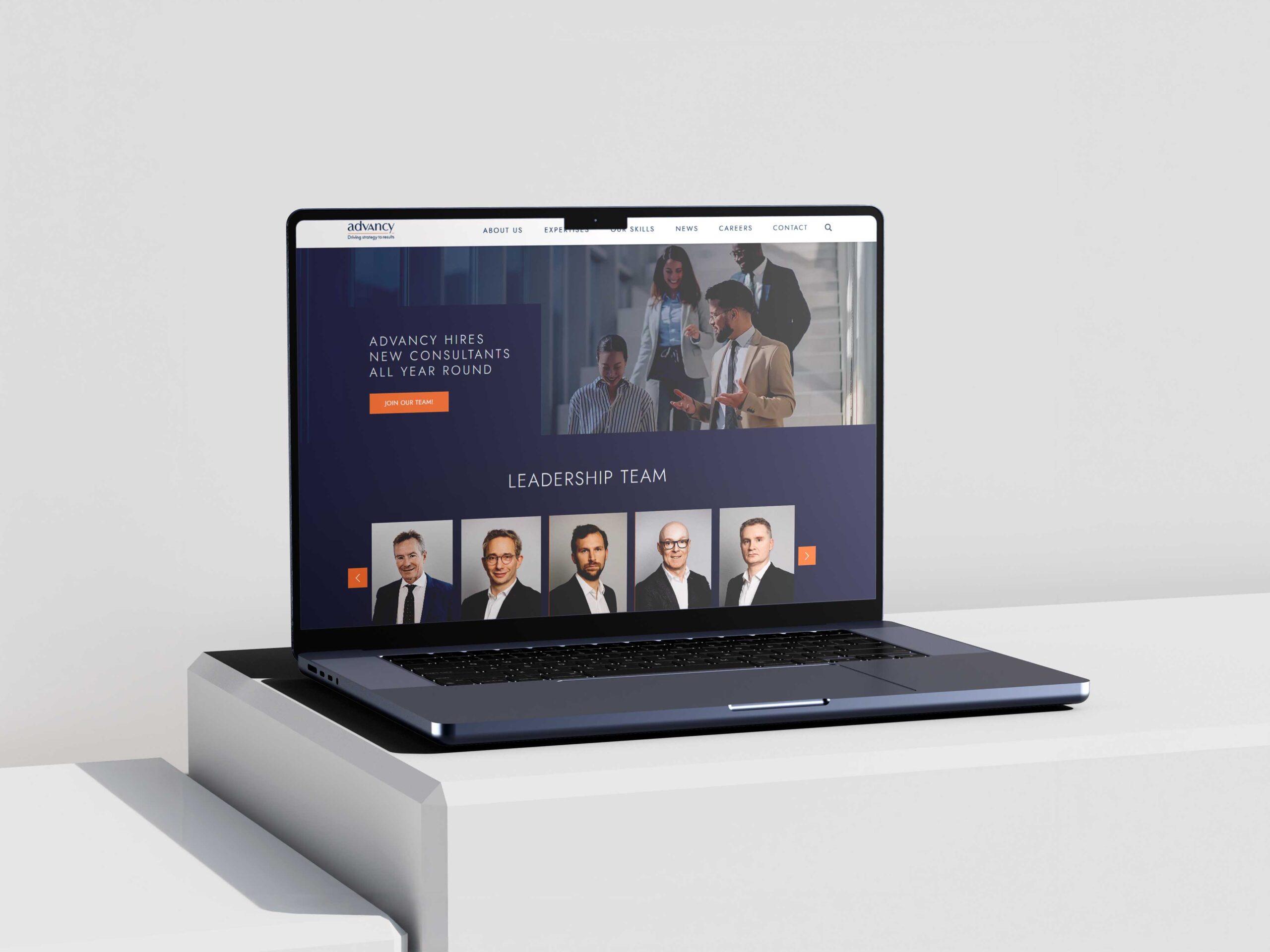 Site web Advancy By iTrend