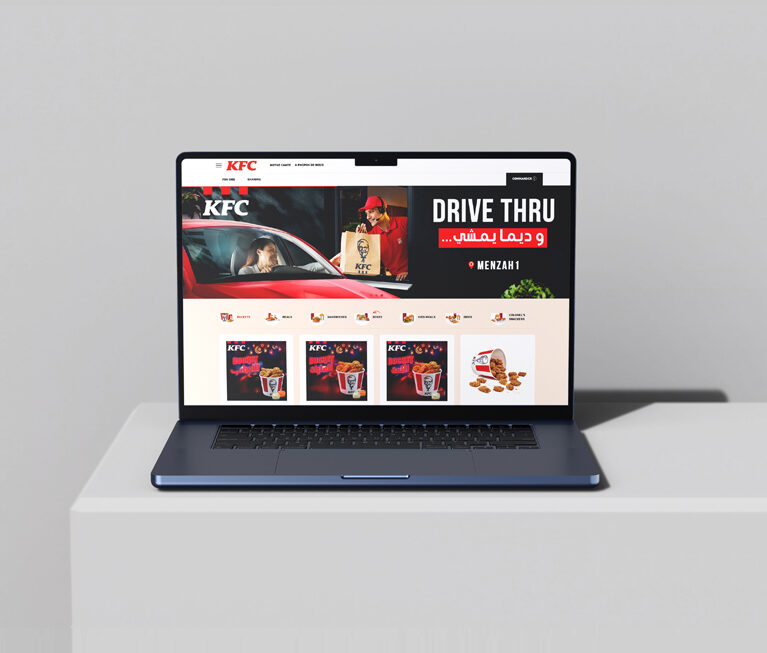 Site Web KFC By iTrend