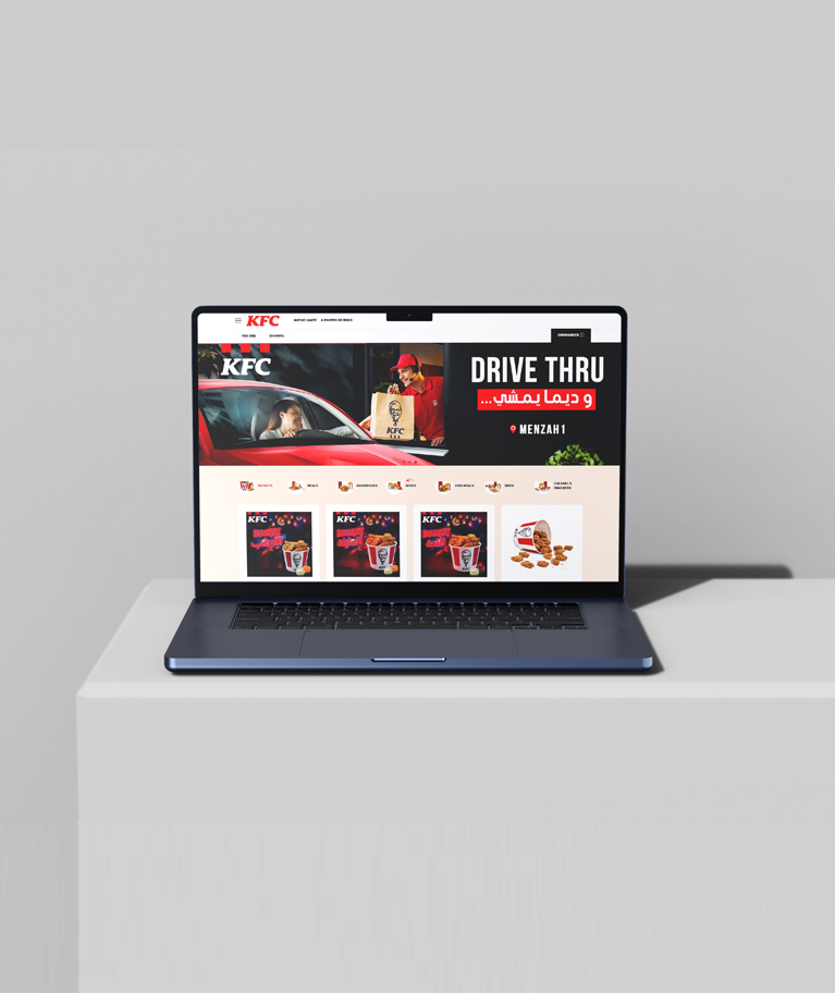 Site Web KFC By iTrend