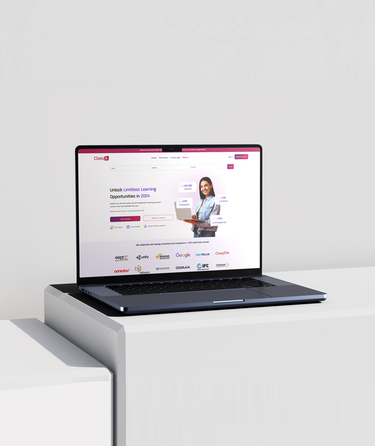 Site Web Class X - WeCode - By iTrend