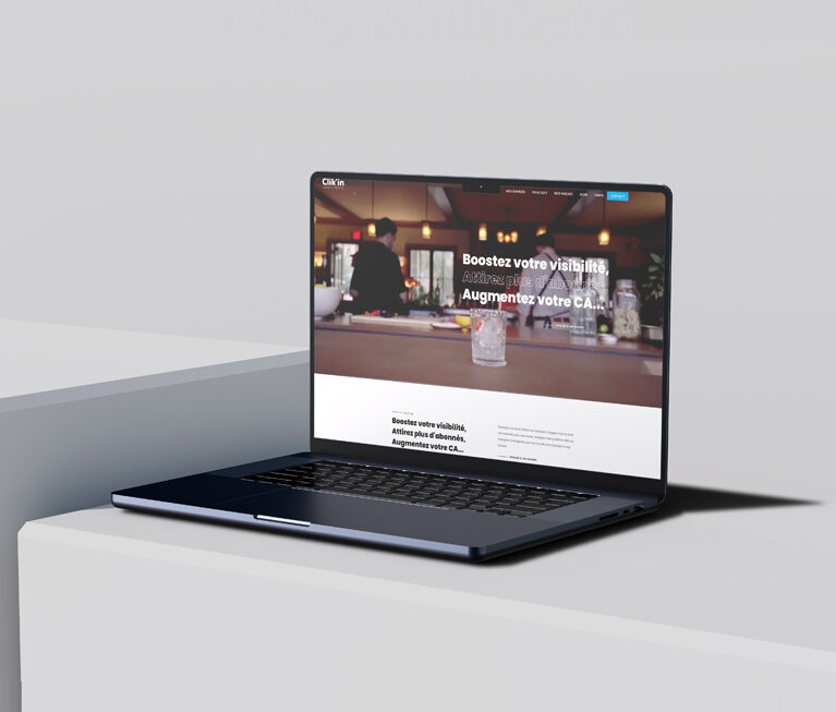 Site Web Clikin By iTrend - Agence Web Tunisie